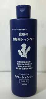 白髪染めシャンプー,おすすめ,ISMアイ・エス・エム-昆布の白髪用カラーシャンプー