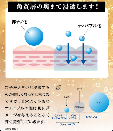 NANOSIV (ナノシヴ),ナノバブル