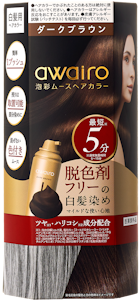 awairo(アワイロ) ムースヘアカラー,白髪染め,市販,おすすめ