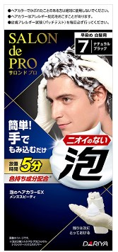 ダリヤ サロンドプロ 泡のヘアカラーEX メンズスピーディ（白髪用）