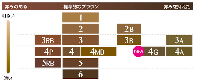 ダリヤ サロンドプロ泡のヘアカラー・エクストラリッチ(白髪用),白髪染め,市販,おすすめ,カラーチャート