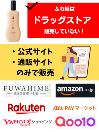 ふわ姫,ドラッグストア