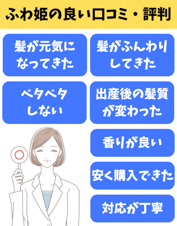 ふわ姫,良い口コミ