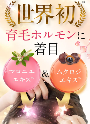 薬用リリィジュRICH,口コミ,育毛ホルモン