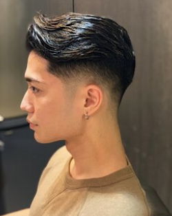 はげ,モテない,フェードカット